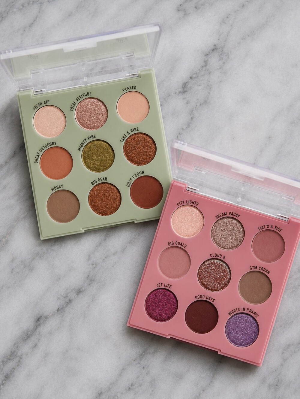 ColourPop Eyeshadow Palette Bundle The Feels &  Day Dreaming Makeup Set